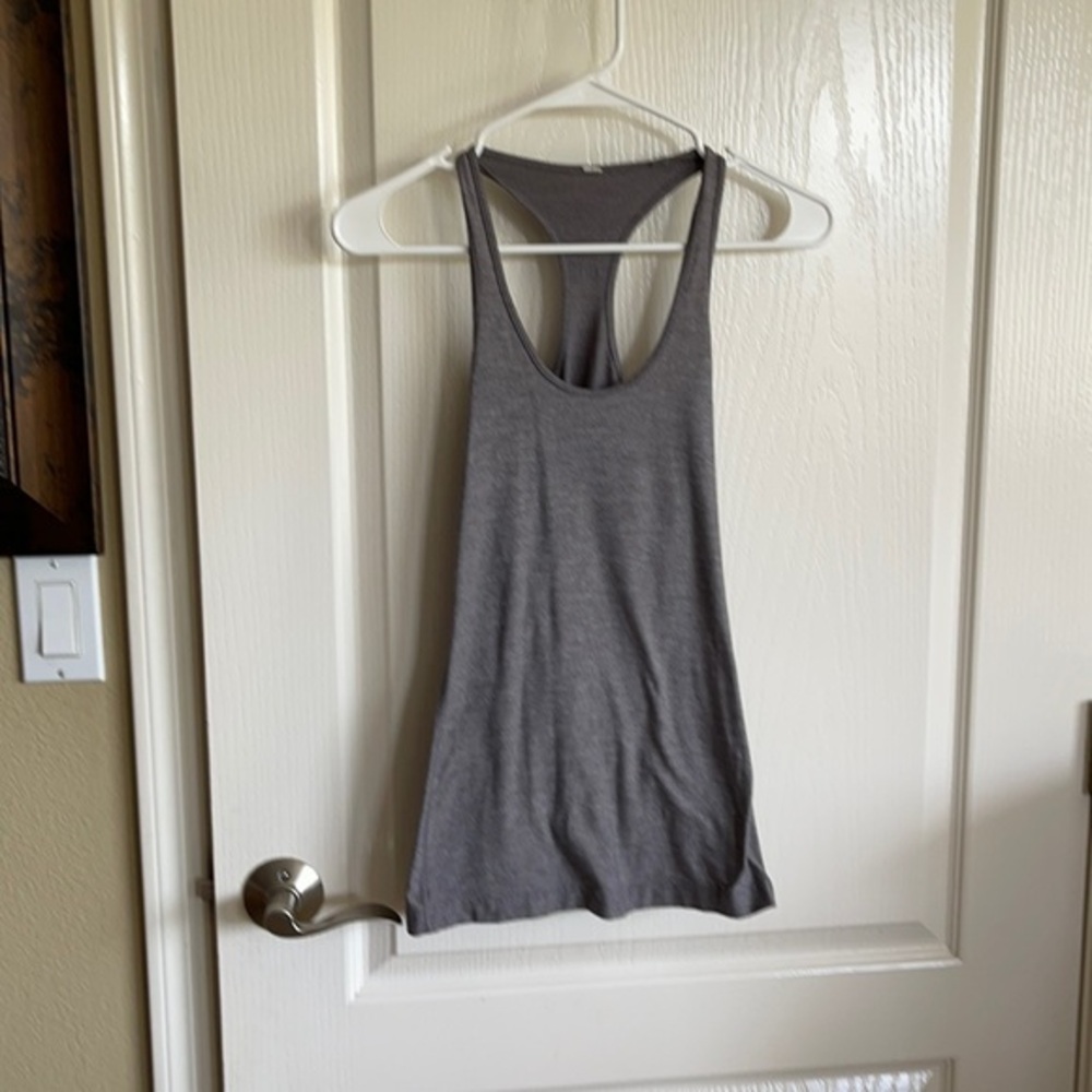 Lululemon tank top and gray